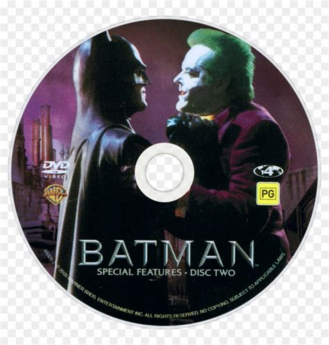 Batman Dvd Disc Image - Batman 1989 Dvd Disc, HD Png Download - 1000x1000(#3470806) - PngFind