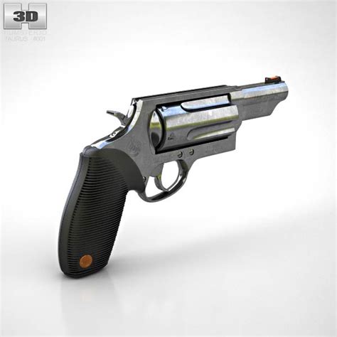 Taurus Judge Magnum 3D model - Weapon on Hum3D