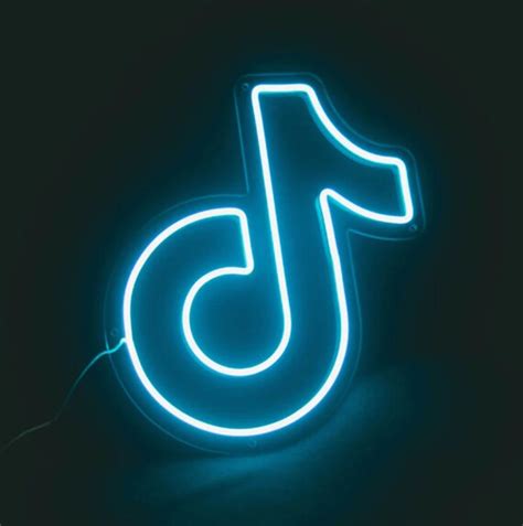 Tiktok Neon Sign Tiktok Led Sign Personalized Light - Etsy