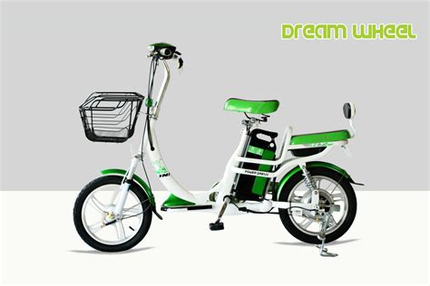 12Ah Lithium 16"Electric Bike Pedal Assist Steel Drum Brake With Lock 36Kgs