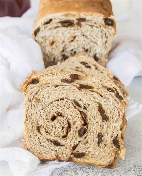 Sourdough Cinnamon Raisin Swirl Bread - The Itsy-Bitsy Kitchen