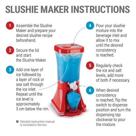 Nostalgia Slush Maker Recipes | Deporecipe.co