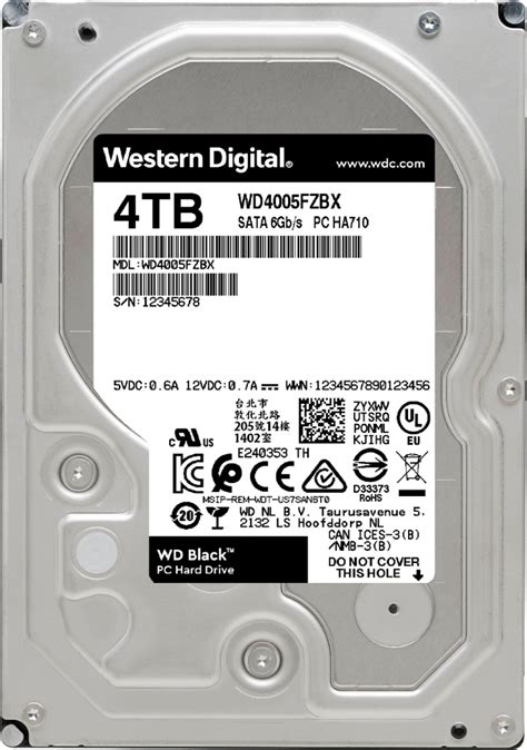 Customer Reviews: WD BLACK 4TB Gaming Internal Hard Drive WD4005FZBX - Best Buy