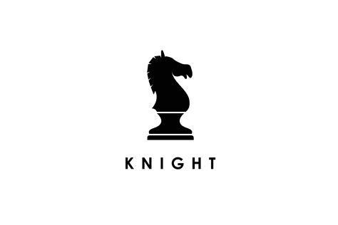 Knight Silhouette Chess Symbol Icon Graphic by artpray · Creative Fabrica