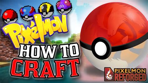 Pokeball pixelmon recipes