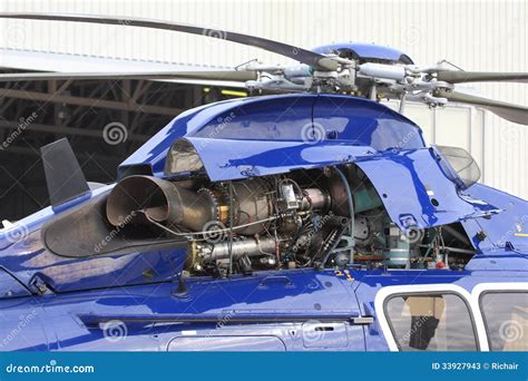 Helicopter Turbine Engine Stock Photos - Image: 33927943