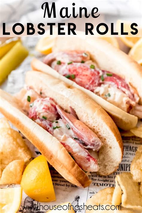 Maine Lobster Rolls - House of Nash Eats