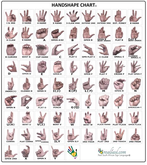 Five Parameters of South African Sign Language