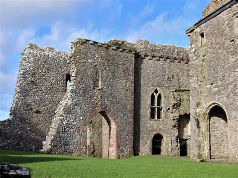 Weobley Castle, Swansea, Wales