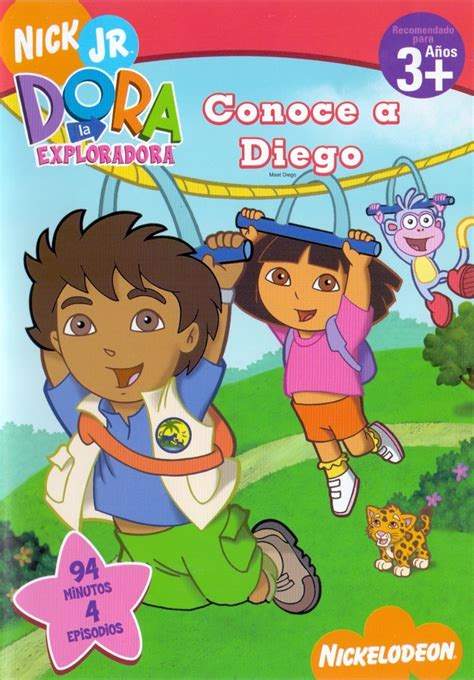 Dora La Exploradora Conoce A Diego 4 Cuatro Episodios Dvd | KARZOV