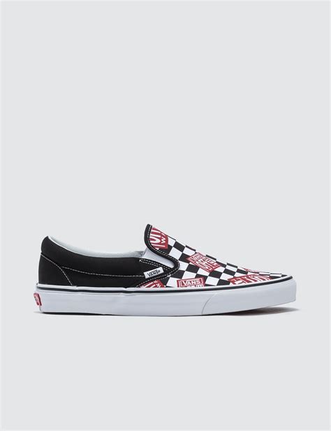 Vans - Classic Slip-on Off The Wall | HBX - Globally Curated Fashion ...