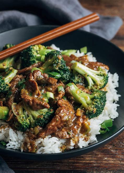 Beef and Broccoli Recipe - Striped Spatula