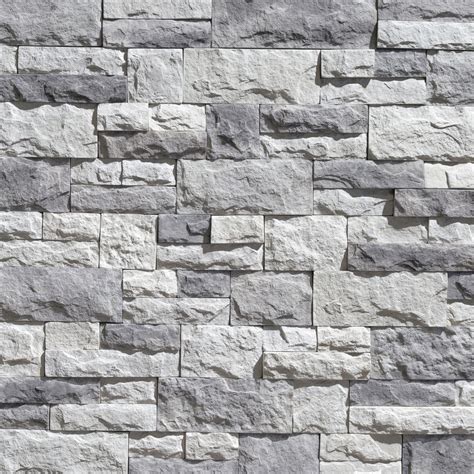 LiteStone 8 Square-ft Shadow Grey Faux Stone Veneer at Lowes.com