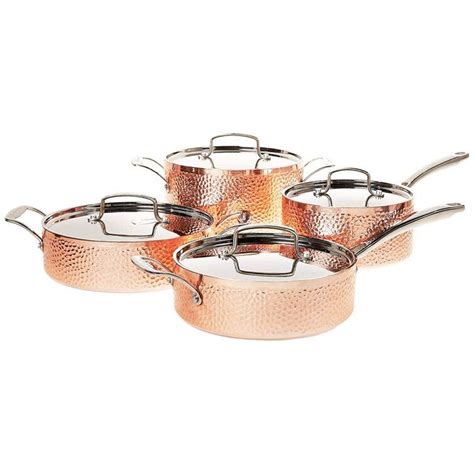 Cuisinart's 9-Piece Copper Cookware Set Is 51% Off On Wayfair