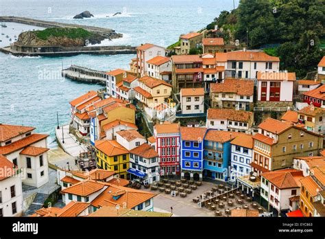 Cudillero village. Asturias, Spain, Europe Stock Photo - Alamy