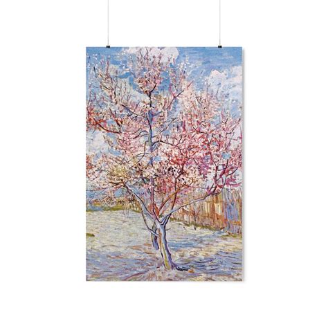 Van Gogh Cherry Blossom Poster - Etsy