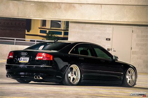 Stanced Audi A8 D3 2010 » CarTuning - Best Car Tuning Photos From All The World. Stance ...