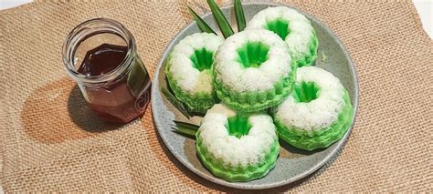 Kue Putu Ayu or Putri Ayu is a Traditional Indonesian Snack Made from ...