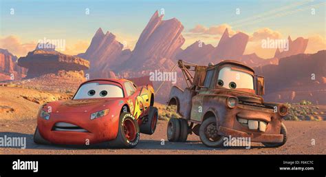 Lightning mcqueen mater hi-res stock photography and images - Alamy