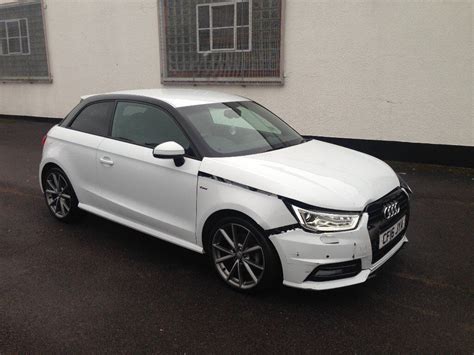 2016 AUDI A1 S LINE BLACK EDITION 1.4 TFSI WHITE DAMAGED SALVAGE REPAIRABLE | in Ilford, London ...