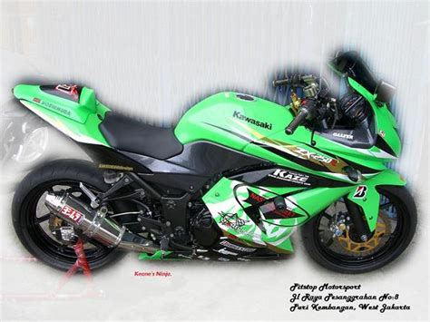 Kawasaki Ninja 250R Racing Modification