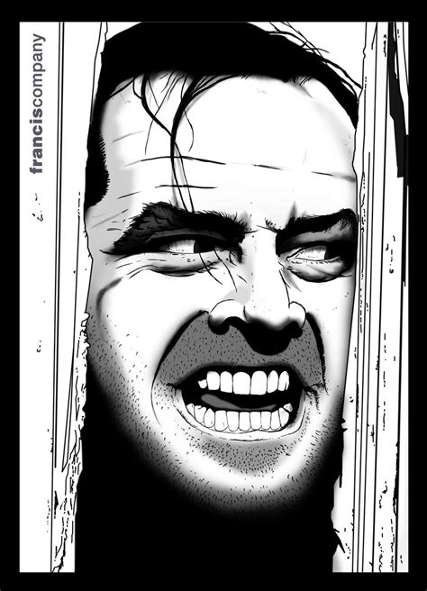 The Shining - Jack Nicholson by Franciscompany on DeviantArt