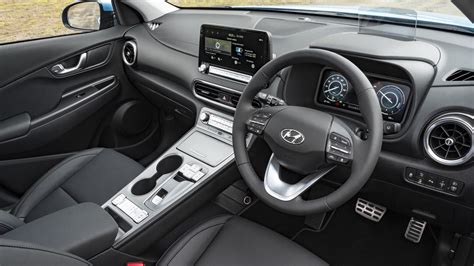 Hyundai Kona Electric Interior Layout & Technology | Top Gear