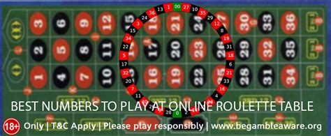 Best Numbers to Play on a Roulette Table