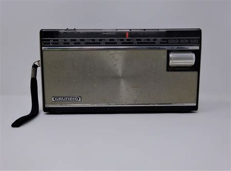 GRUNDIG Vintage Radio Transistor, Original Radio, Old Portable Hand ...