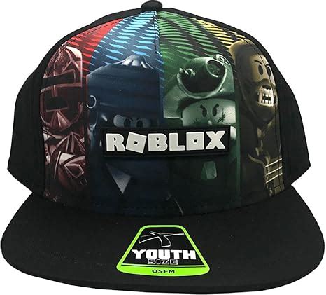 Roblox Character Youth Kids Gaming Snapback Cap : Amazon.co.uk: Fashion