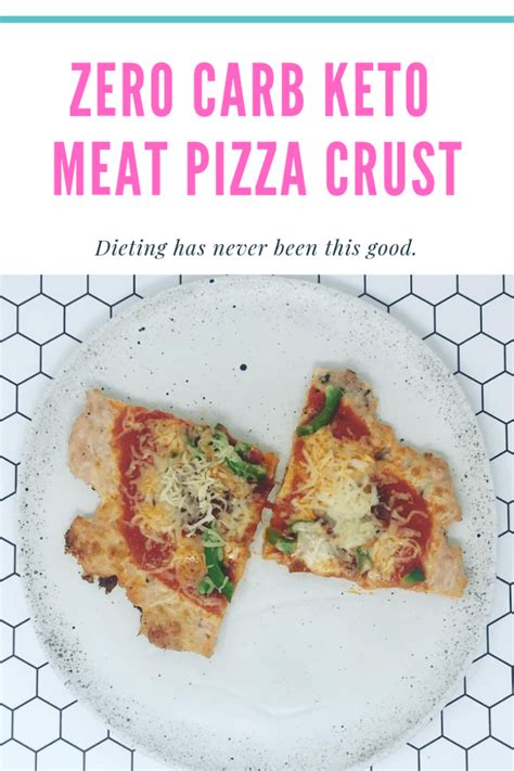 Zero Carb Keto Turkey Pizza Crust