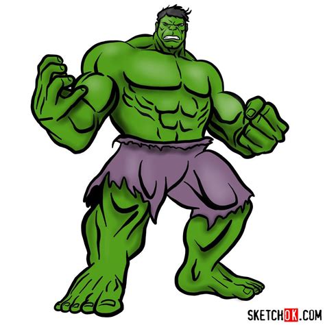 marvel Art Drawings Easy Hulk - Marquita Cossairt