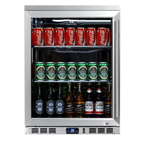 24 Inch Under Counter Beer Cooler Drinks Stainless Steel | KingsBottle.com | Reviews on Judge.me