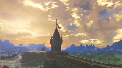 BOTW photography — central hyrule || castle town ruins