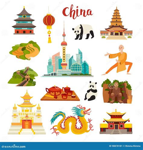 China Landmarks Clip Art