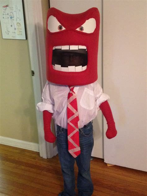 Creative Construction: Anger costume from Inside Out