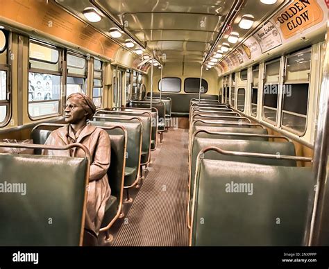 Interior of the National Civil Rights Museum, Lorraine Motel, Memphis ...