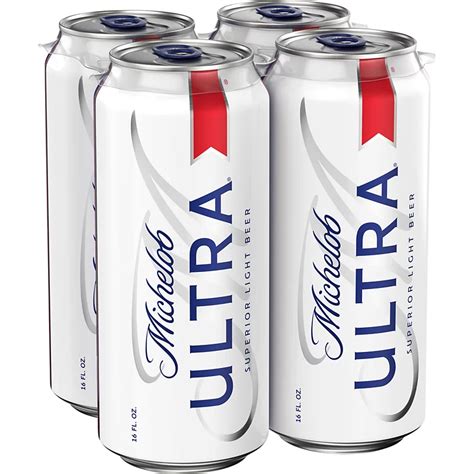 Michelob Ultra Beer 16 oz Cans - Shop Beer & Wine at H-E-B