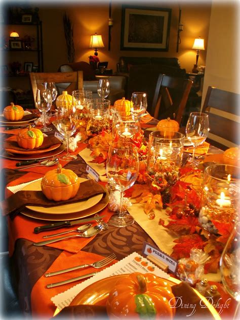 Dining Delight: Fall Dinner Party for Ten