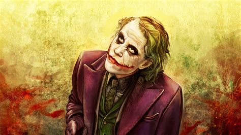 Joker Heath Ledger Art 4k 2019 Wallpaper,HD Superheroes Wallpapers,4k ...