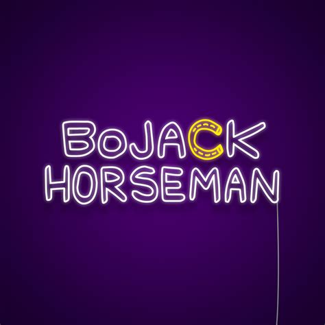 BoJack Horseman Neon Light Sign - Neonize