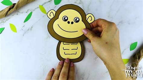 Printable Gorilla Craft Template – Simple Mom Project