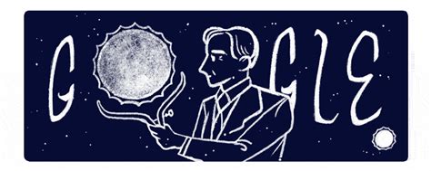 S. Chandrasekhar Google doodle honors astrophysicist who won a Nobel Prize for his study of the ...