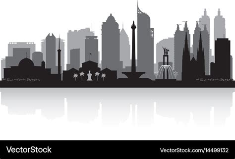 Jakarta Skyline Png / Svg png ai ico icns.