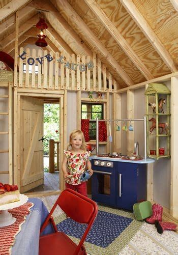 50 Kids Playhouses - loft idea Kids Playhouse Plans, Playhouse Interior, Kids Indoor Playhouse ...