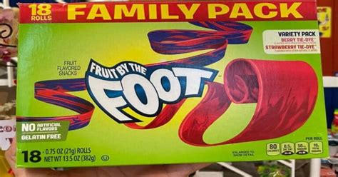 Fruit By The Foot (History, Flavors, FAQ & Pictures) - Snack History