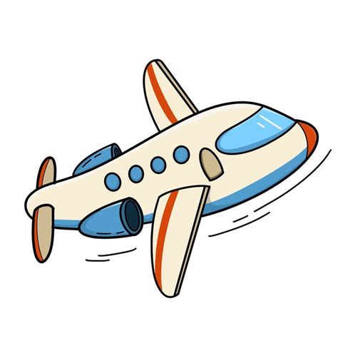 an airplane is flying in the sky, cartoon, aircraft, plane png and psd