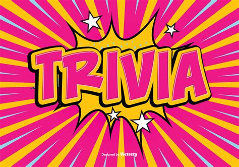 Trivia Text Illustartion 107544 Vector Art at Vecteezy