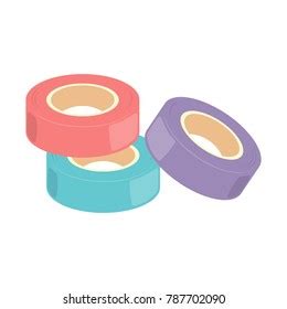 Color Tape Scotch Tape Art Craft Stock Vector (Royalty Free) 787702090 | Shutterstock