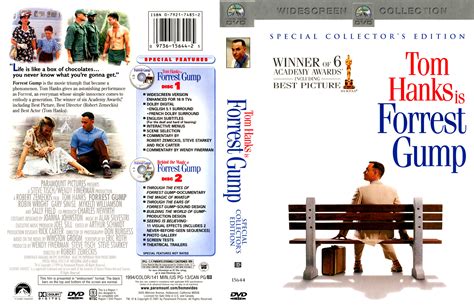 Forrest Gump DVD Cover - Cover Addict - DVD and Bluray Covers